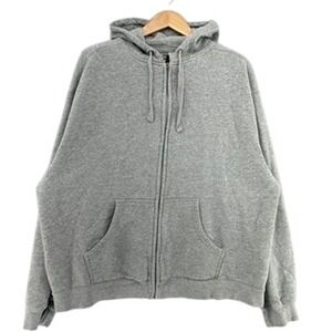 C9 by Champion Gray Full Zip Fleece Hoodie Sweatshirt XL S9020-CSQ